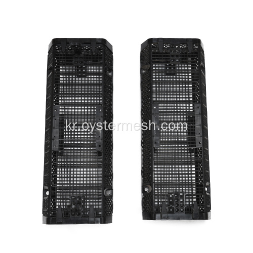 HDPE 육각형 구조 쌓인 태평양 굴 바구니